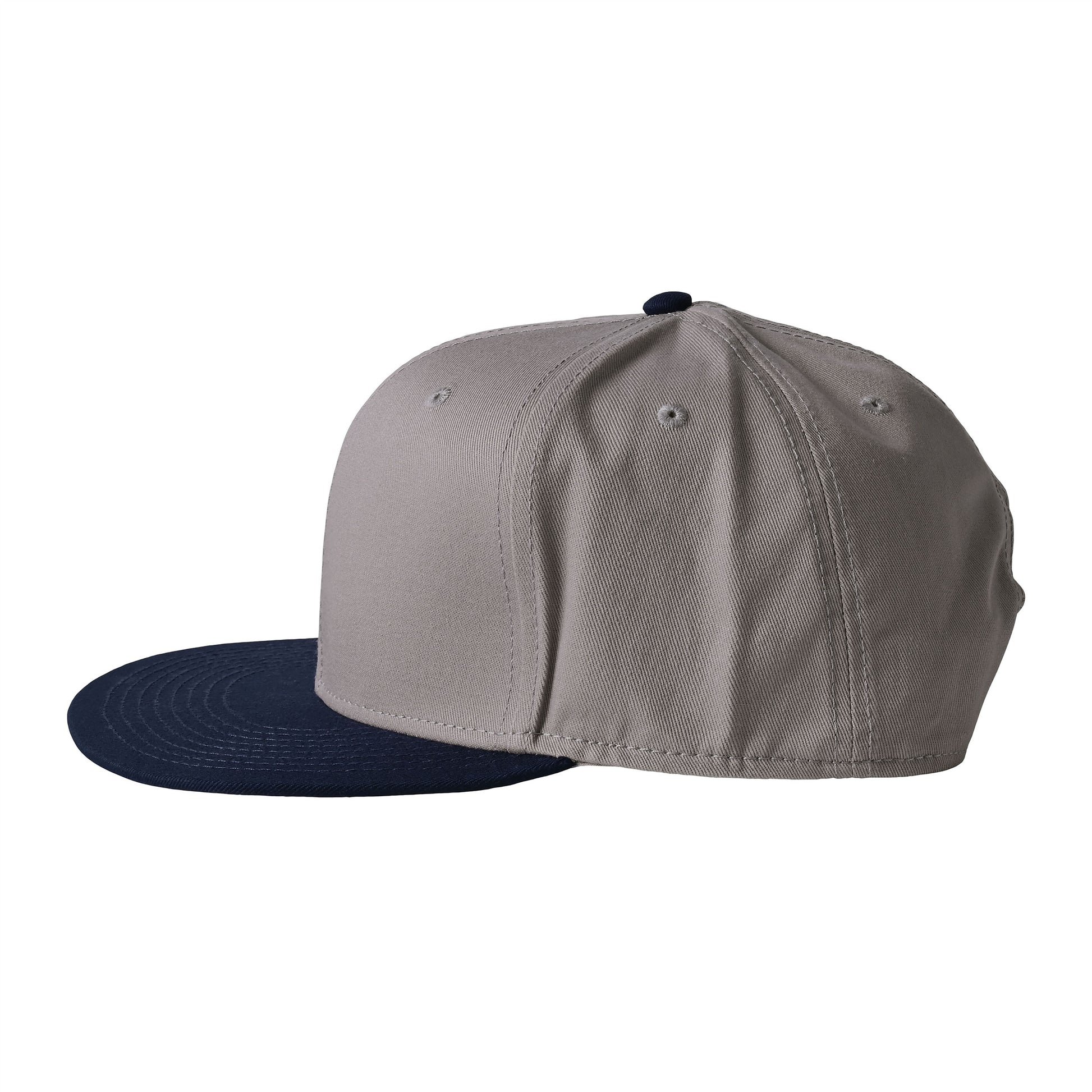 BNC LOGO / EMBROIDERY 6 PANEL SNAPBACK CAP navy-x-gray image