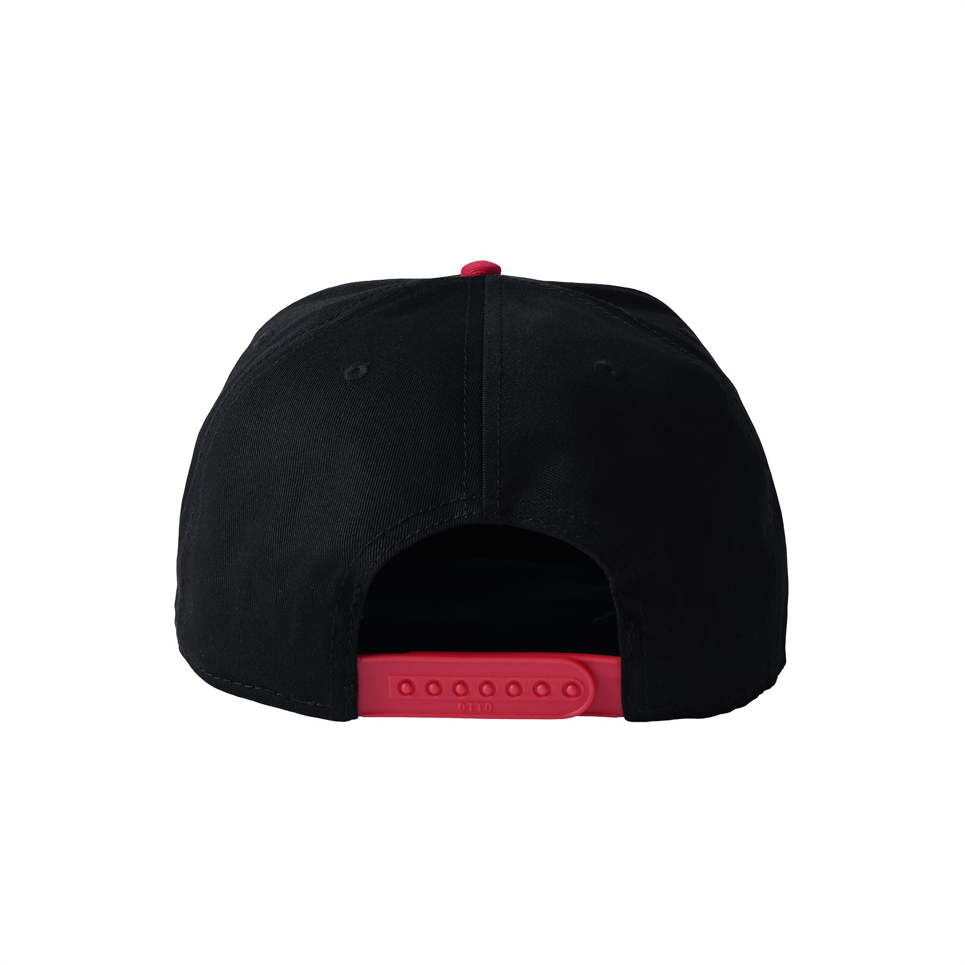 BNC LOGO / EMBROIDERY 6 PANEL SNAPBACK CAP red-x-black image