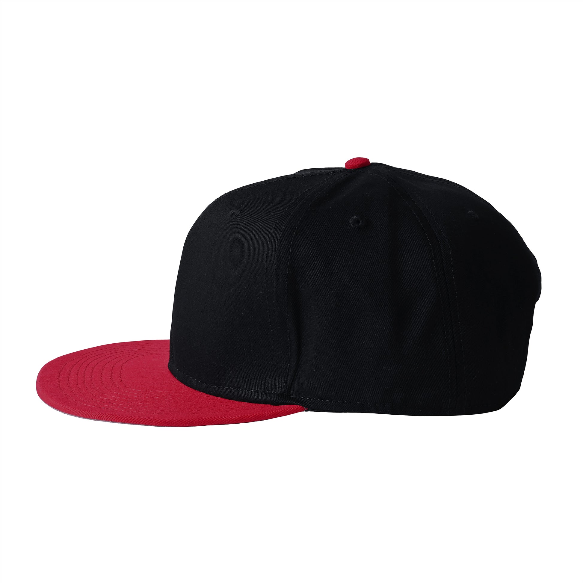 BNC LOGO / EMBROIDERY 6 PANEL SNAPBACK CAP red-x-black image