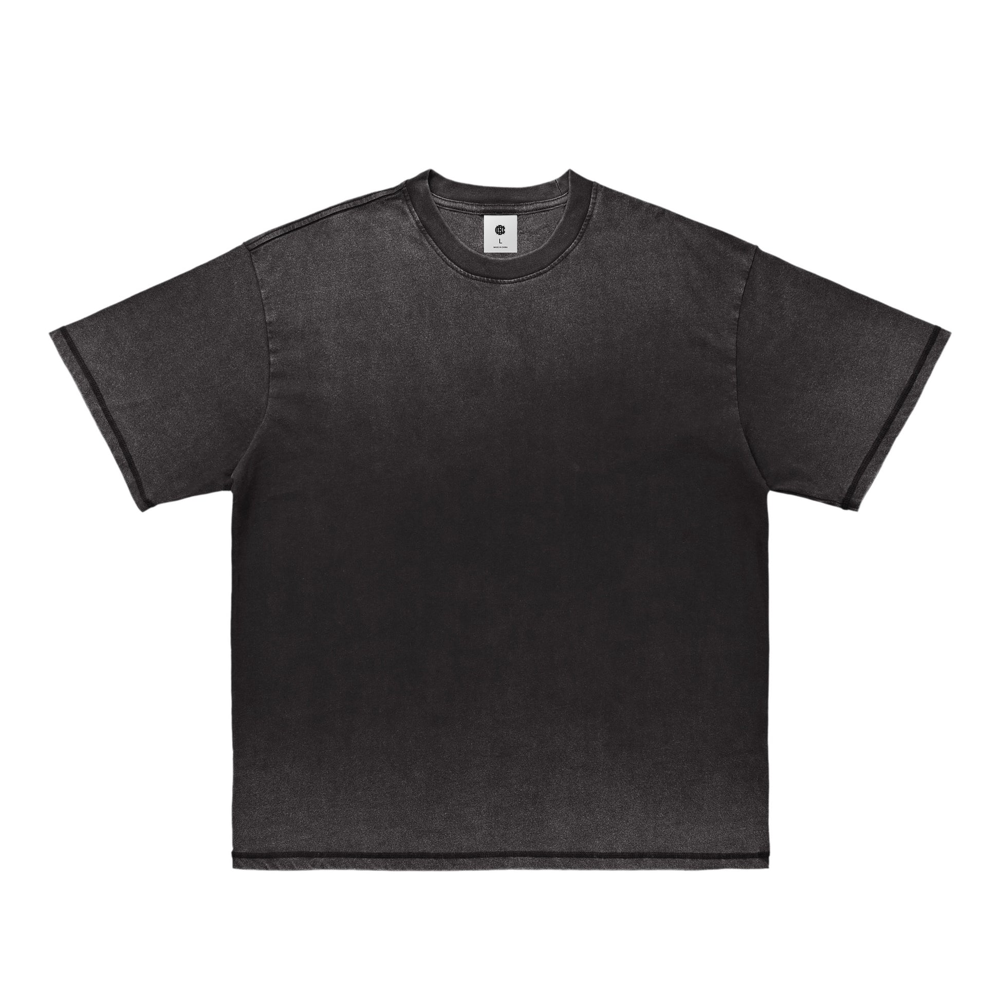BNC MONOGRAM / BACK PRINT HEAVYWEIGHT SET-UP S/S TEE black image