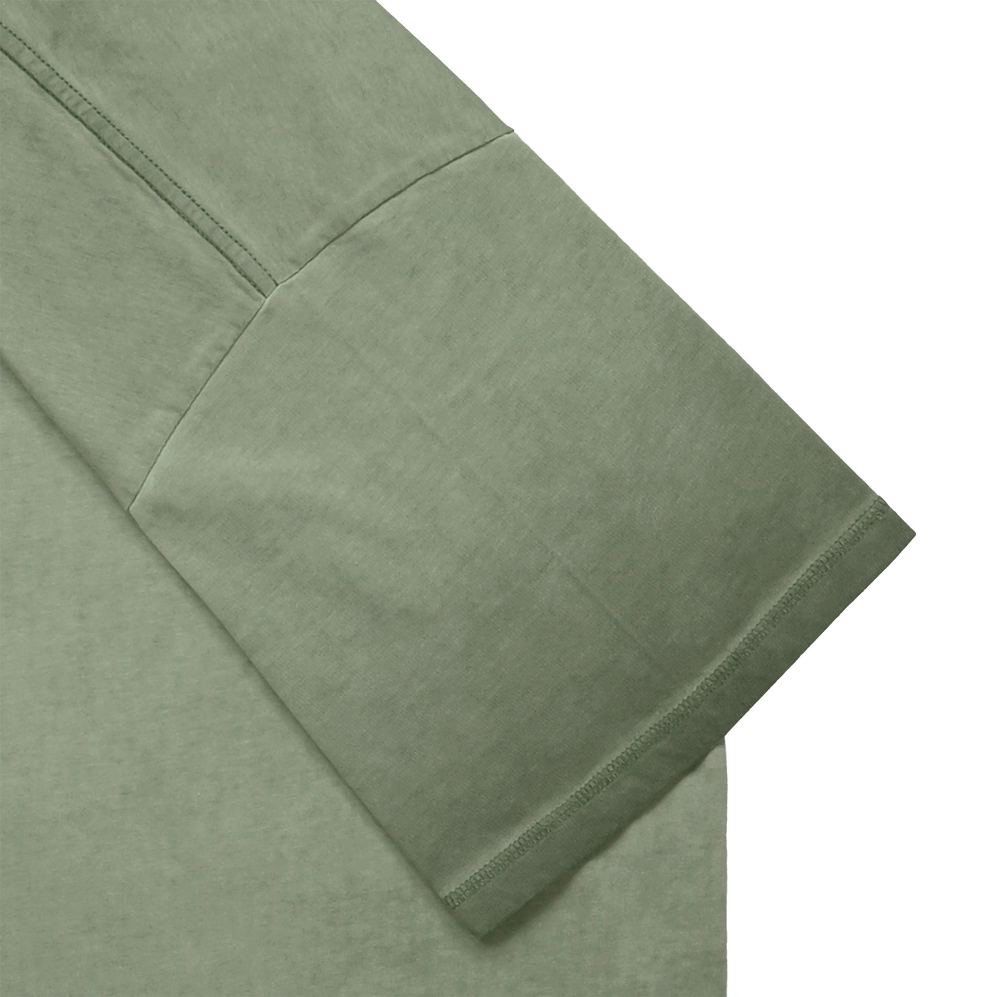 BNC MONOGRAM / BACK PRINT HEAVYWEIGHT SET-UP S/S TEE green-gray image