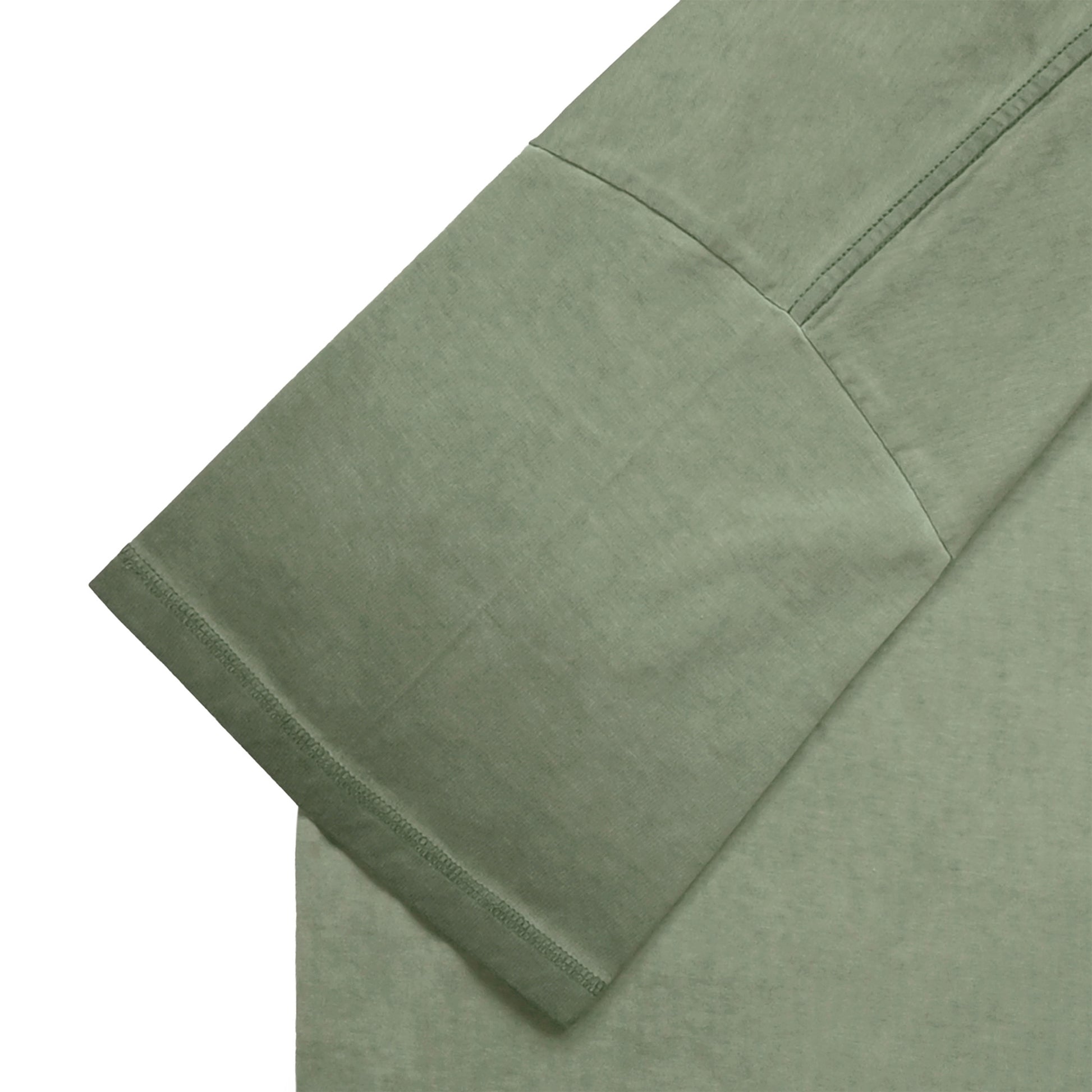 BNC MONOGRAM / BACK PRINT HEAVYWEIGHT SET-UP S/S TEE green-gray image