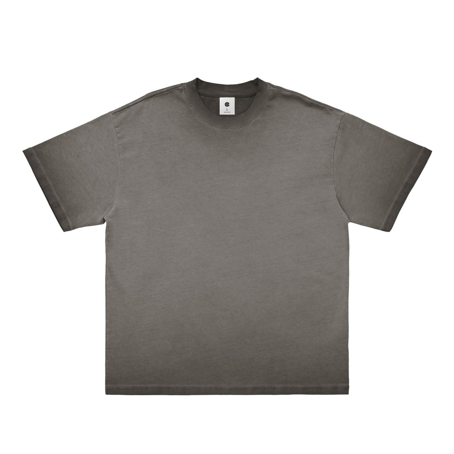 BNC MONOGRAM / BACK PRINT HEAVYWEIGHT SET-UP S/S TEE gray image