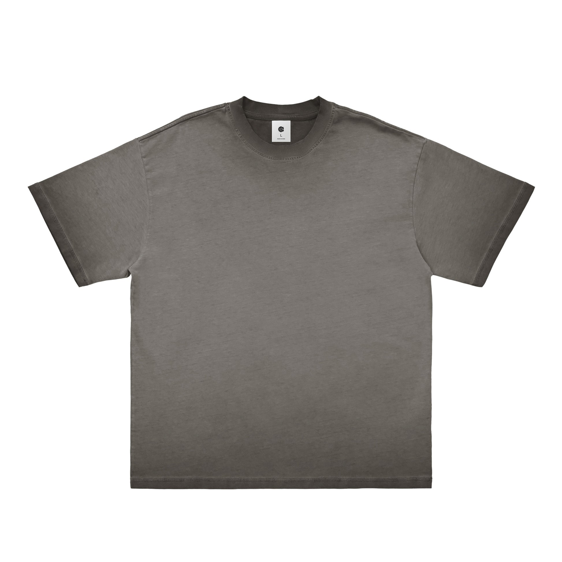 BNC MONOGRAM / BACK PRINT HEAVYWEIGHT SET-UP S/S TEE gray image