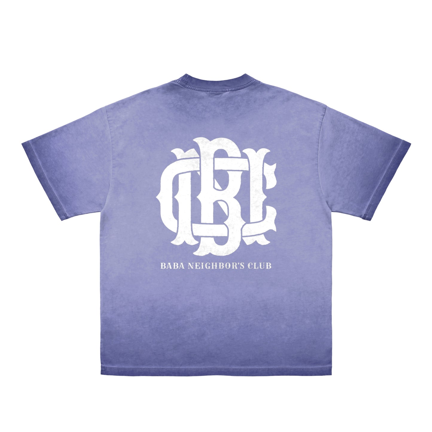 BNC MONOGRAM / BACK PRINT HEAVYWEIGHT SET-UP S/S TEE marine-blue image