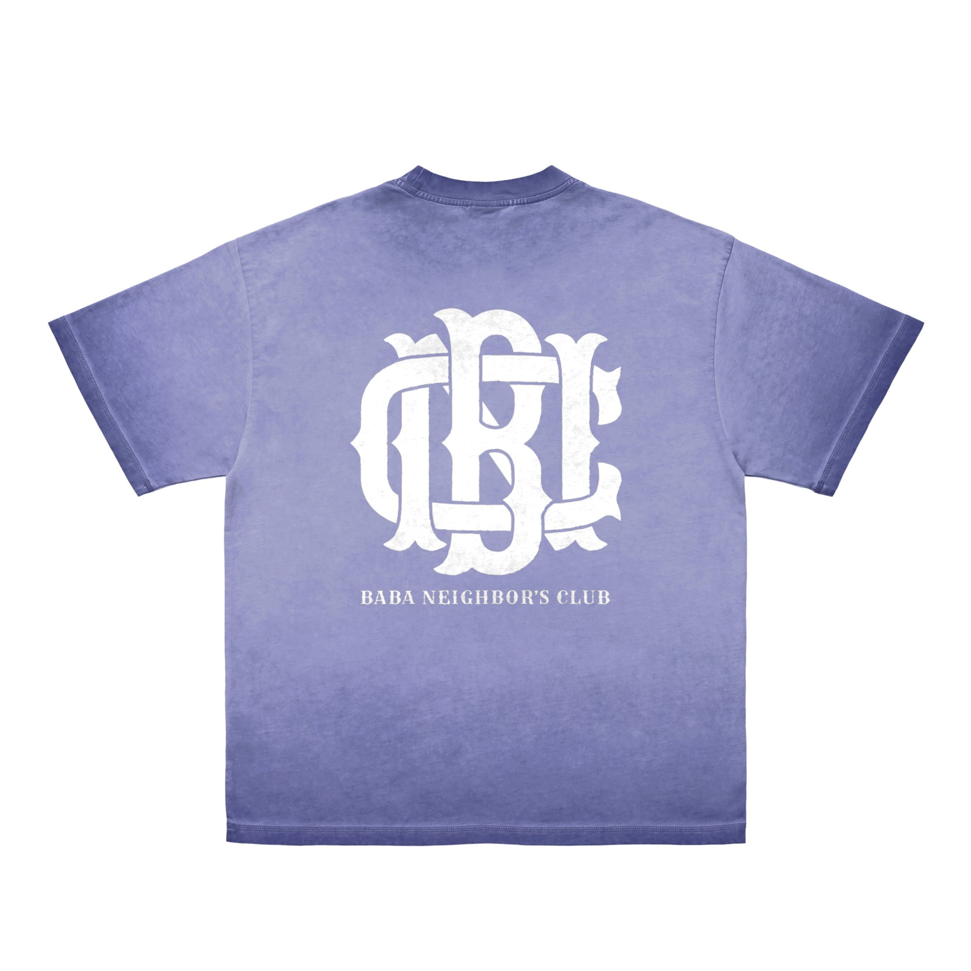 BNC MONOGRAM / BACK PRINT HEAVYWEIGHT SET-UP S/S TEE marine-blue image