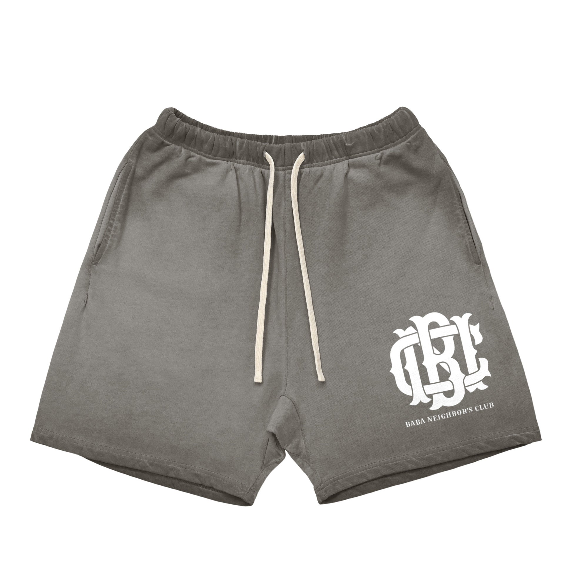 BNC MONOGRAM / PRINT SET-UP SWEAT SHORT gray image