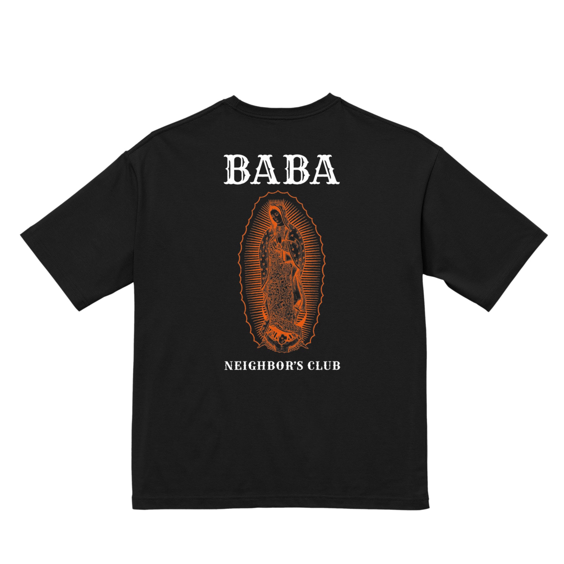 LA VIRGEN / BACK PRINT 5.6oz S/S TEE black image