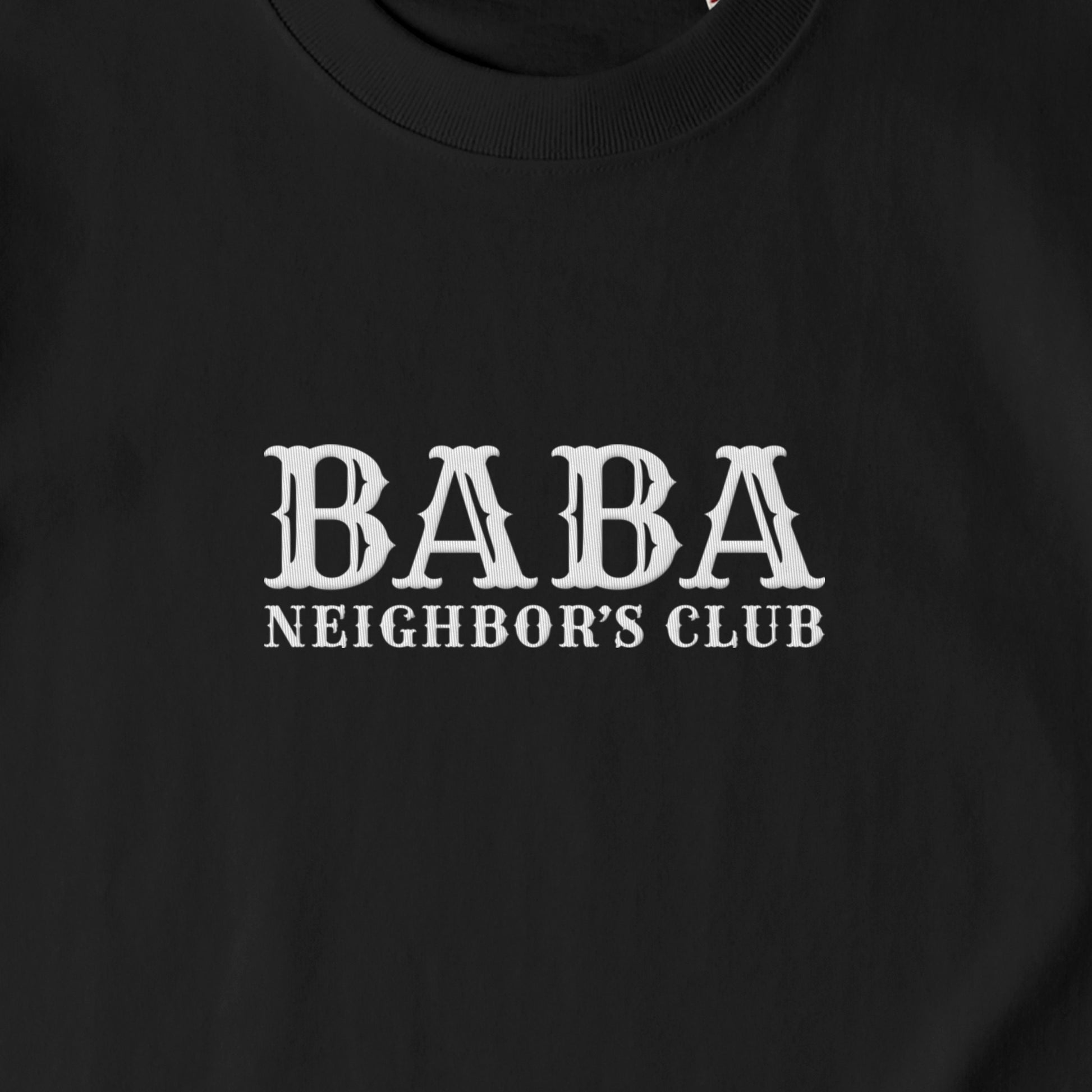 BNC LOGO / 8.1oz USA COTTON EMBROIDERY S/S TEE deep-black image