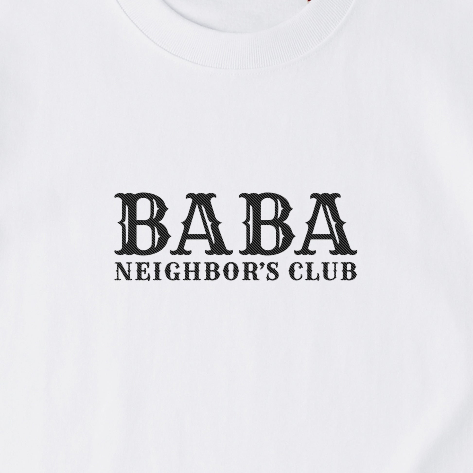 BNC LOGO / 8.1oz USA COTTON EMBROIDERY S/S TEE white image