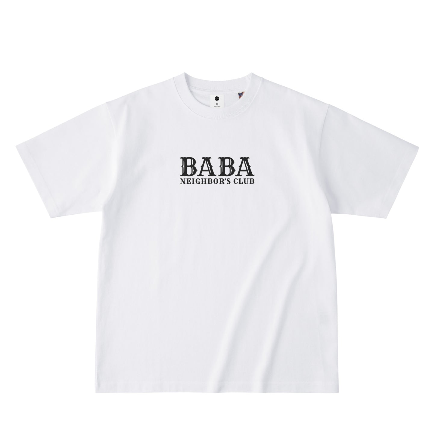 BNC LOGO / 8.1oz USA COTTON EMBROIDERY S/S TEE white image