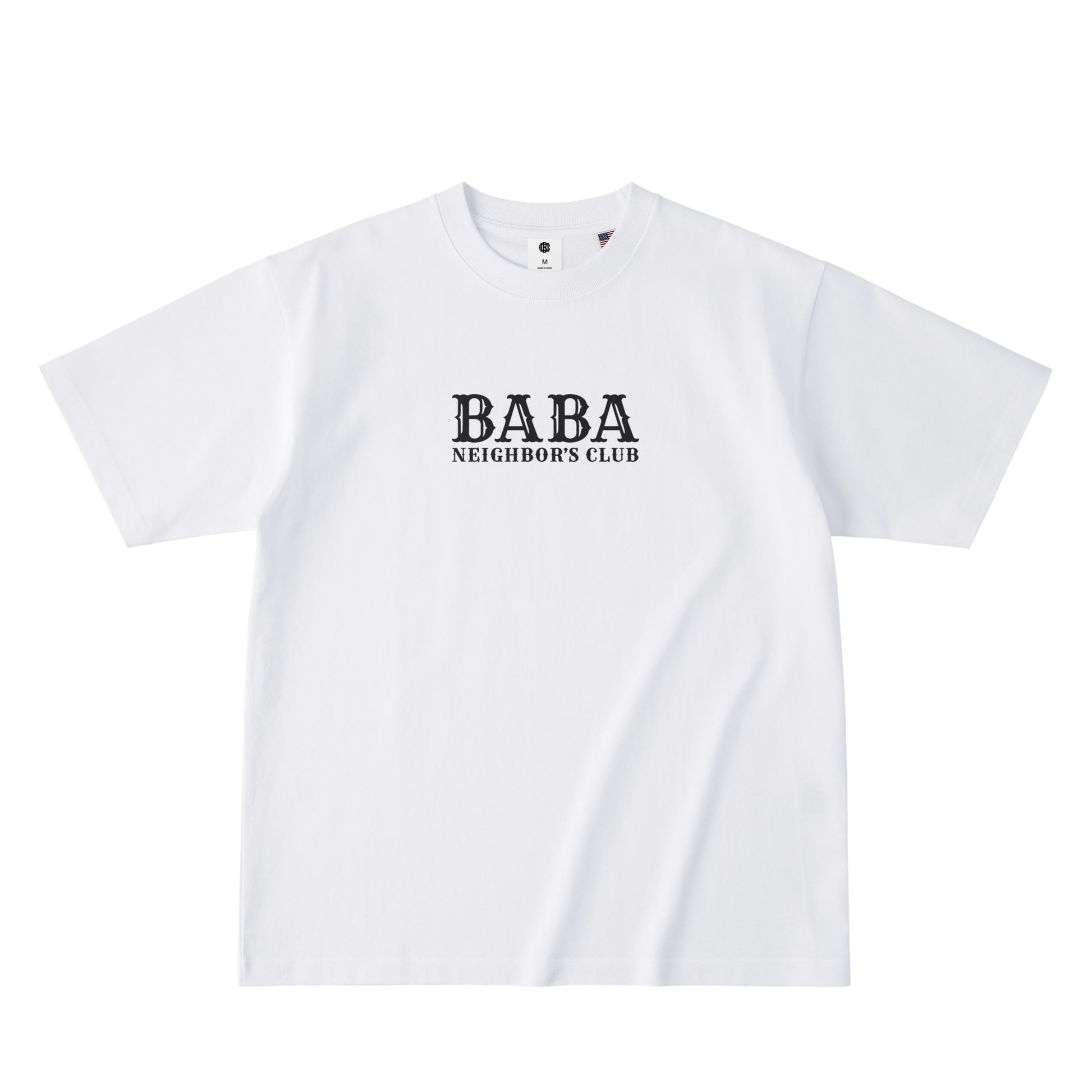BNC LOGO / 8.1oz USA COTTON EMBROIDERY S/S TEE white image