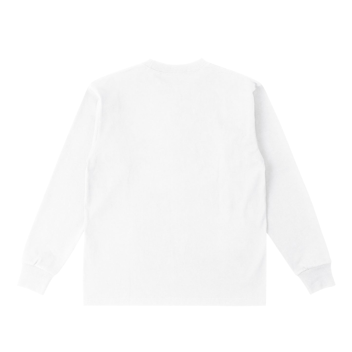 BNC LOGO / 8.1oz USA COTTON EMBROIDERY L/S TEE white image
