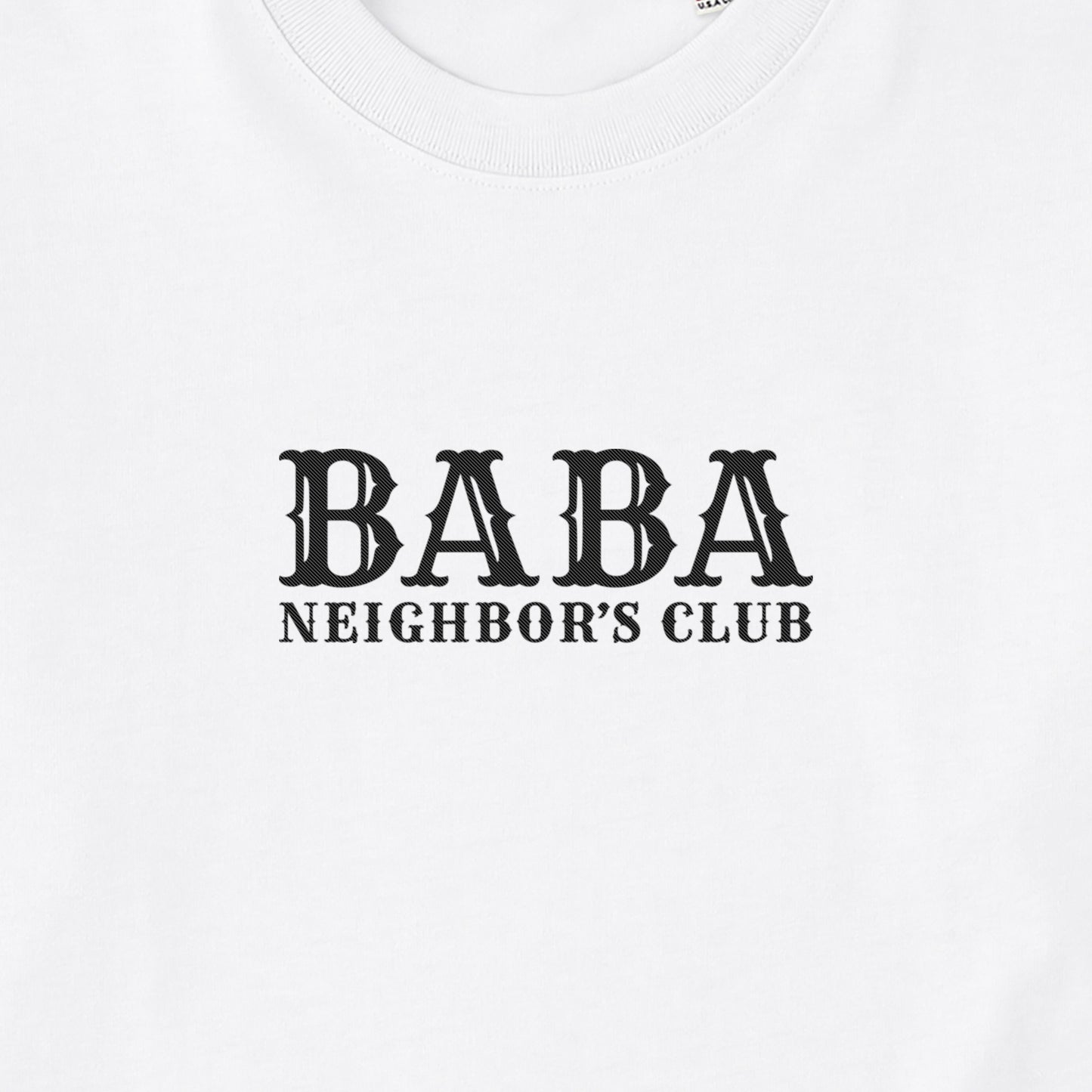 BNC LOGO / 8.1oz USA COTTON EMBROIDERY L/S TEE white image