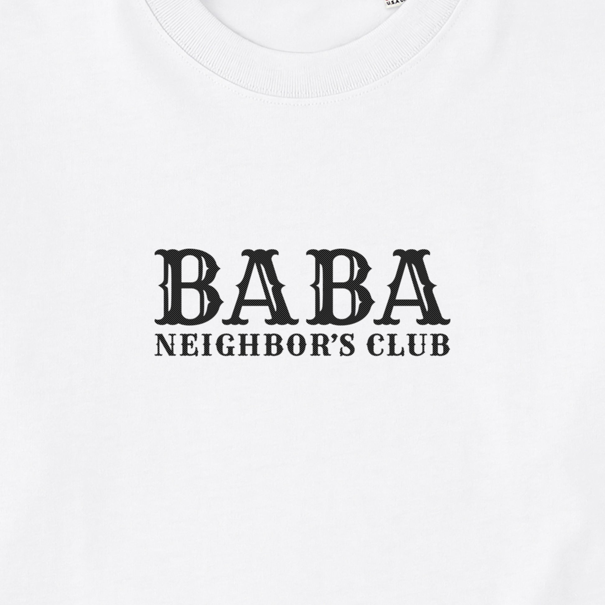 BNC LOGO / 8.1oz USA COTTON EMBROIDERY L/S TEE white image