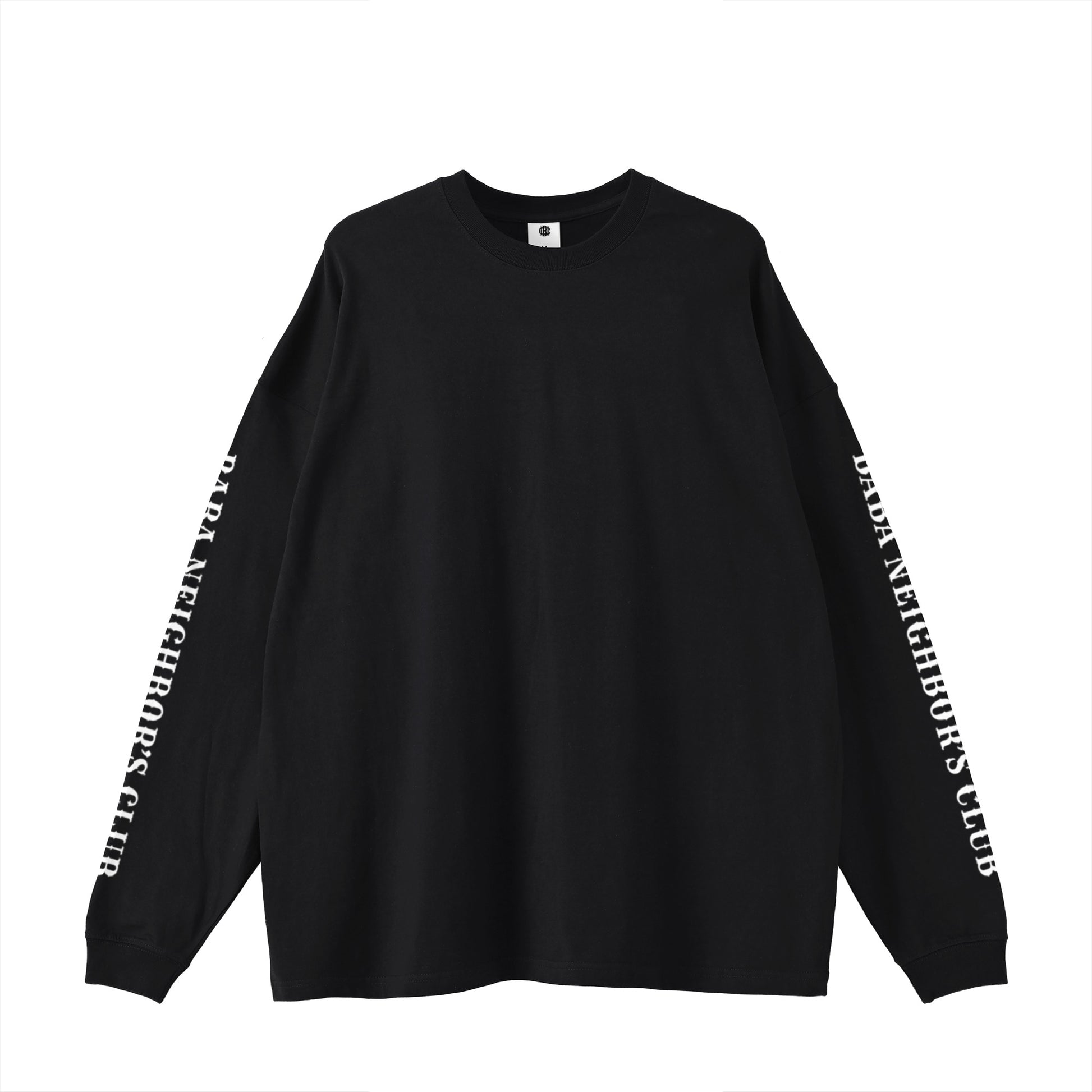 BNC LOGO / SLEEVE PRINT BIG SILHOUETTE L/S TEE black image