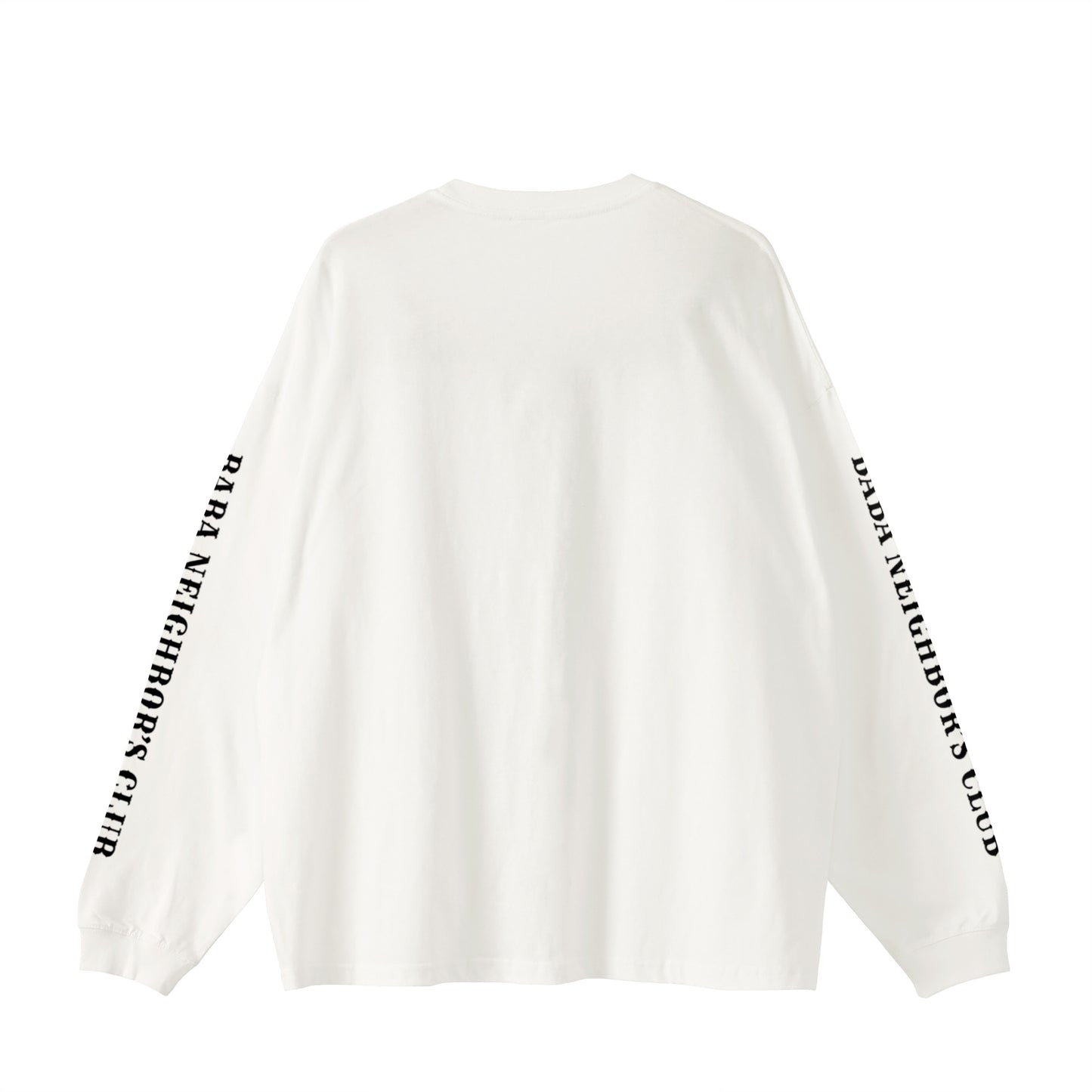 BNC LOGO / SLEEVE PRINT BIG SILHOUETTE L/S TEE white image