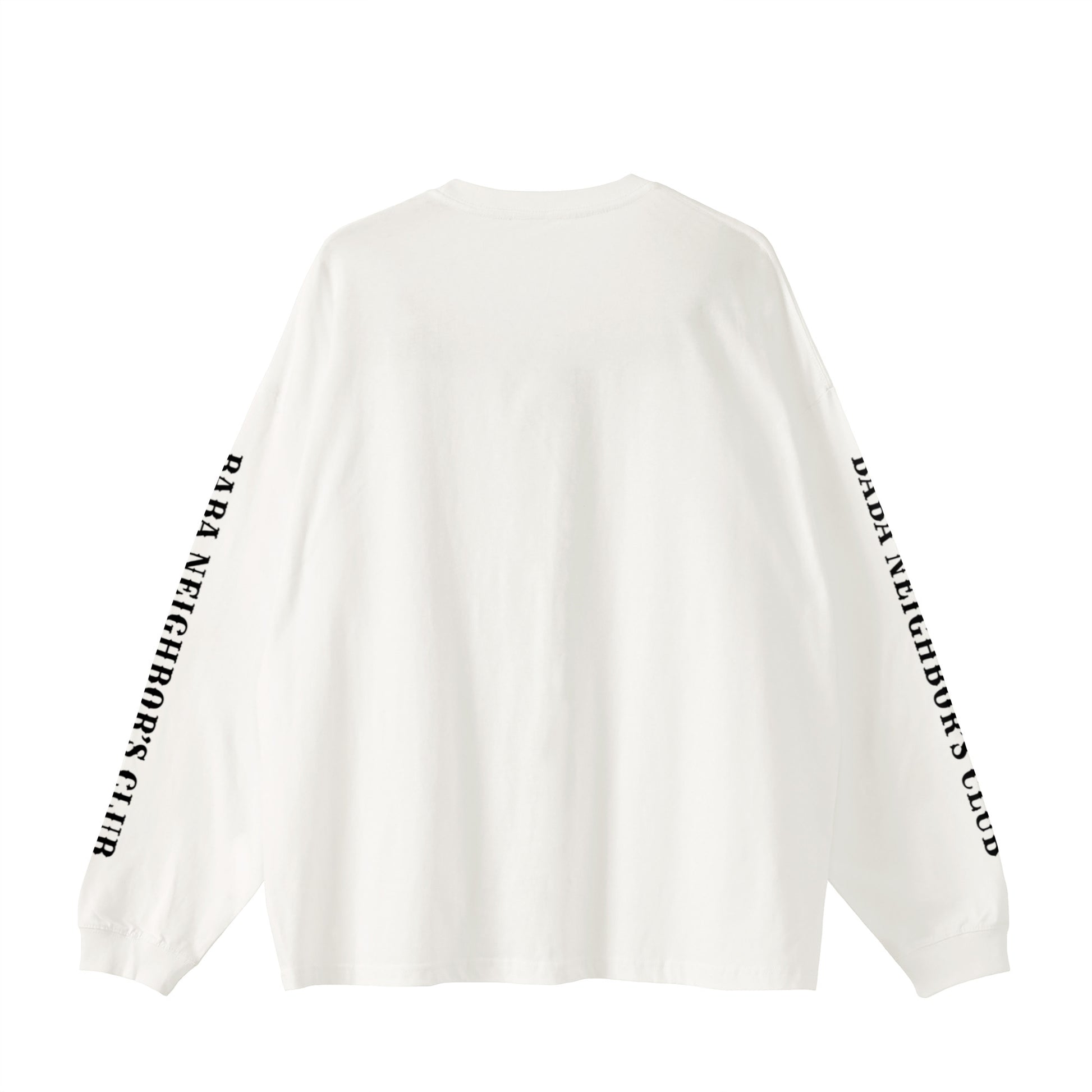 BNC LOGO / SLEEVE PRINT BIG SILHOUETTE L/S TEE white image