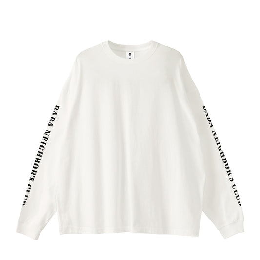 BNC LOGO / SLEEVE PRINT BIG SILHOUETTE L/S TEE white image