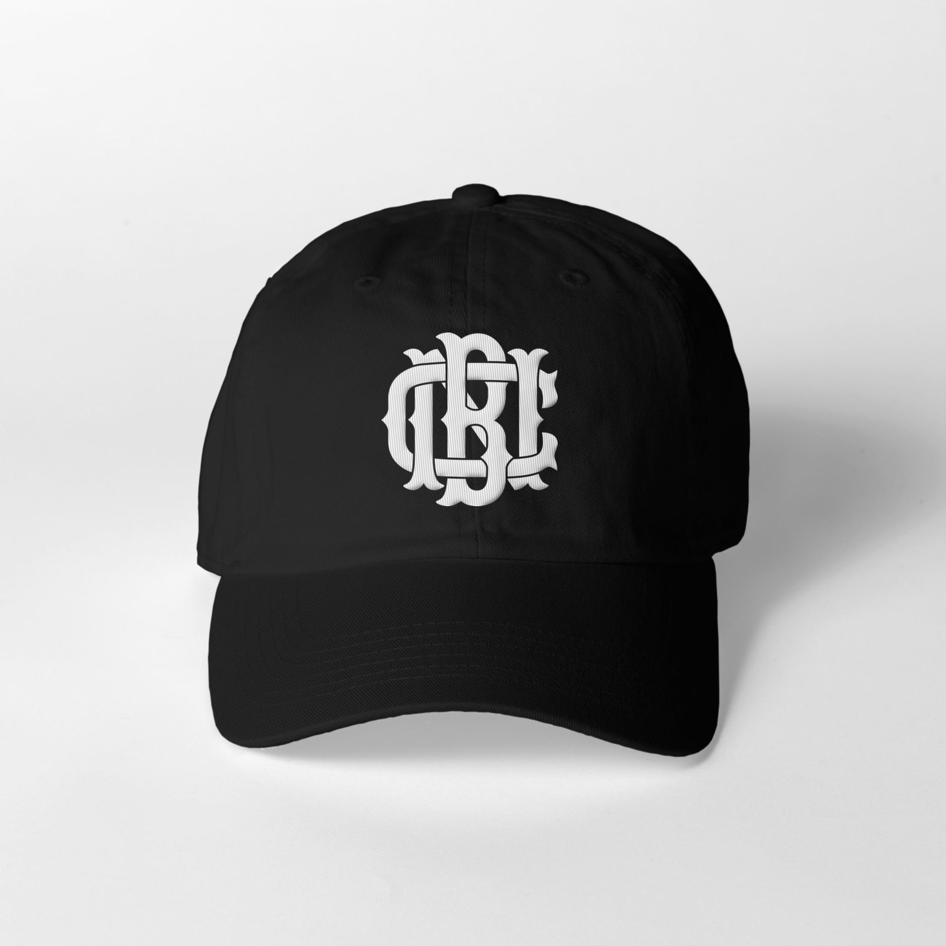 BNC MONOGRAM / EMBROIDERY 6 PANEL COTTON CAP black image